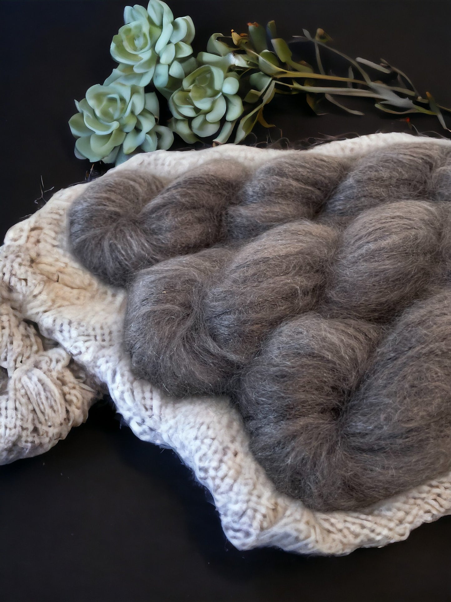 Almost Black - Kid Silk Mohair
