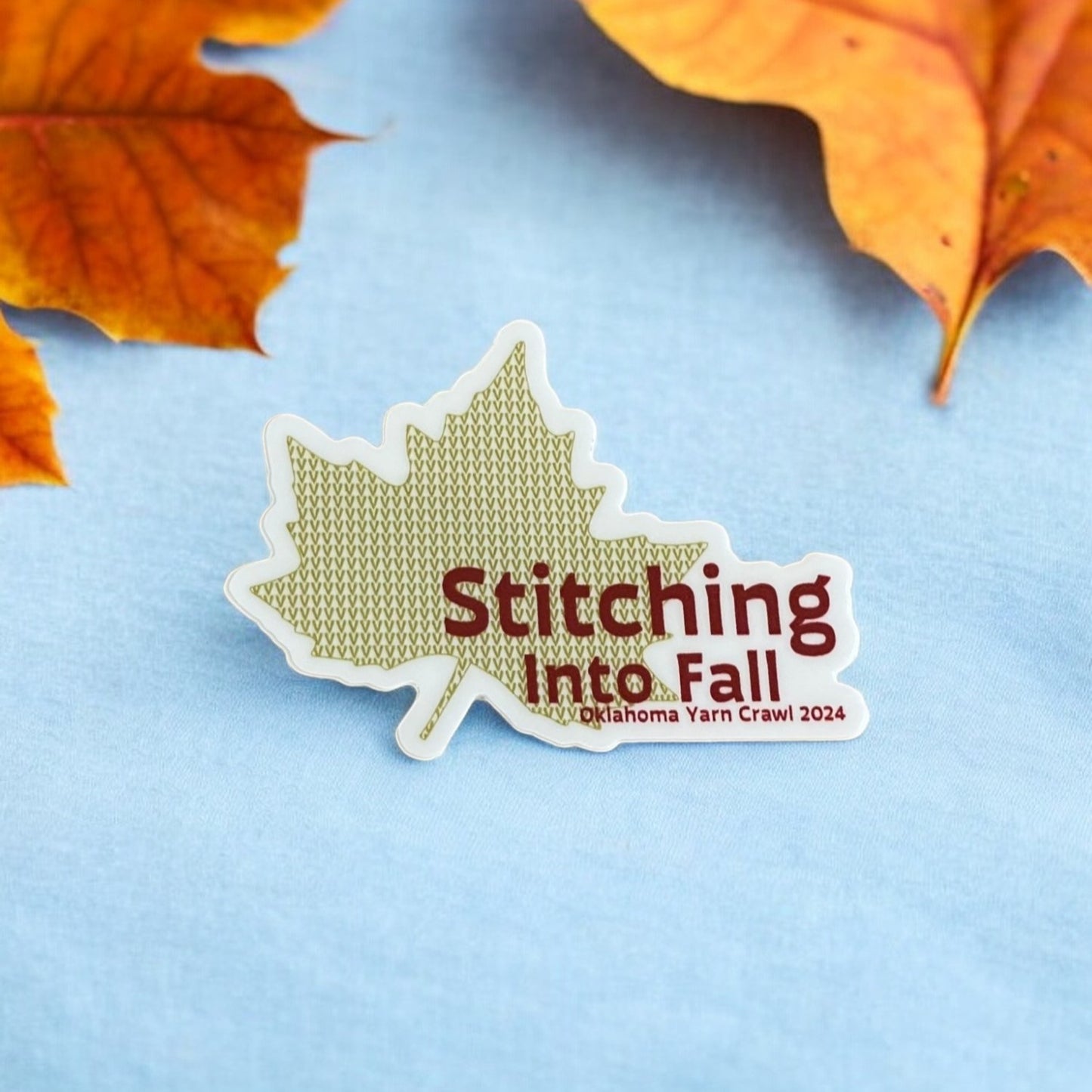 Oklahoma Yarn Crawl Sticker (2024) - CLEARANCE