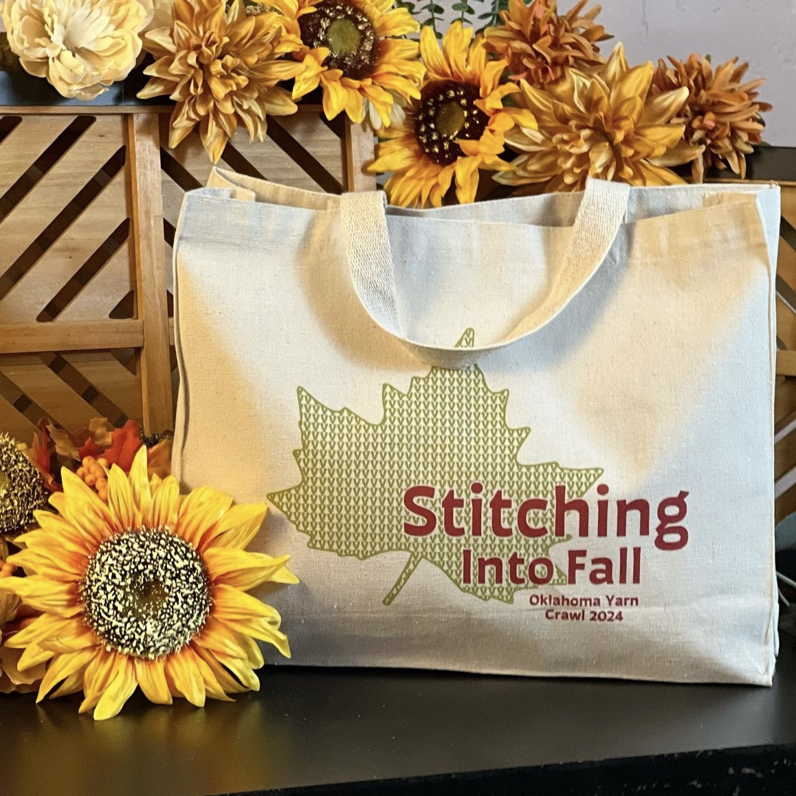 Oklahoma Yarn Crawl Tote Bag (2024) - CLEARANCE
