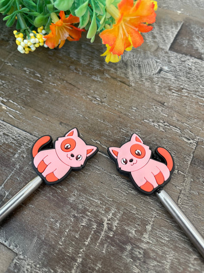 Knitting Needle End Stoppers (Pairs of Cats)