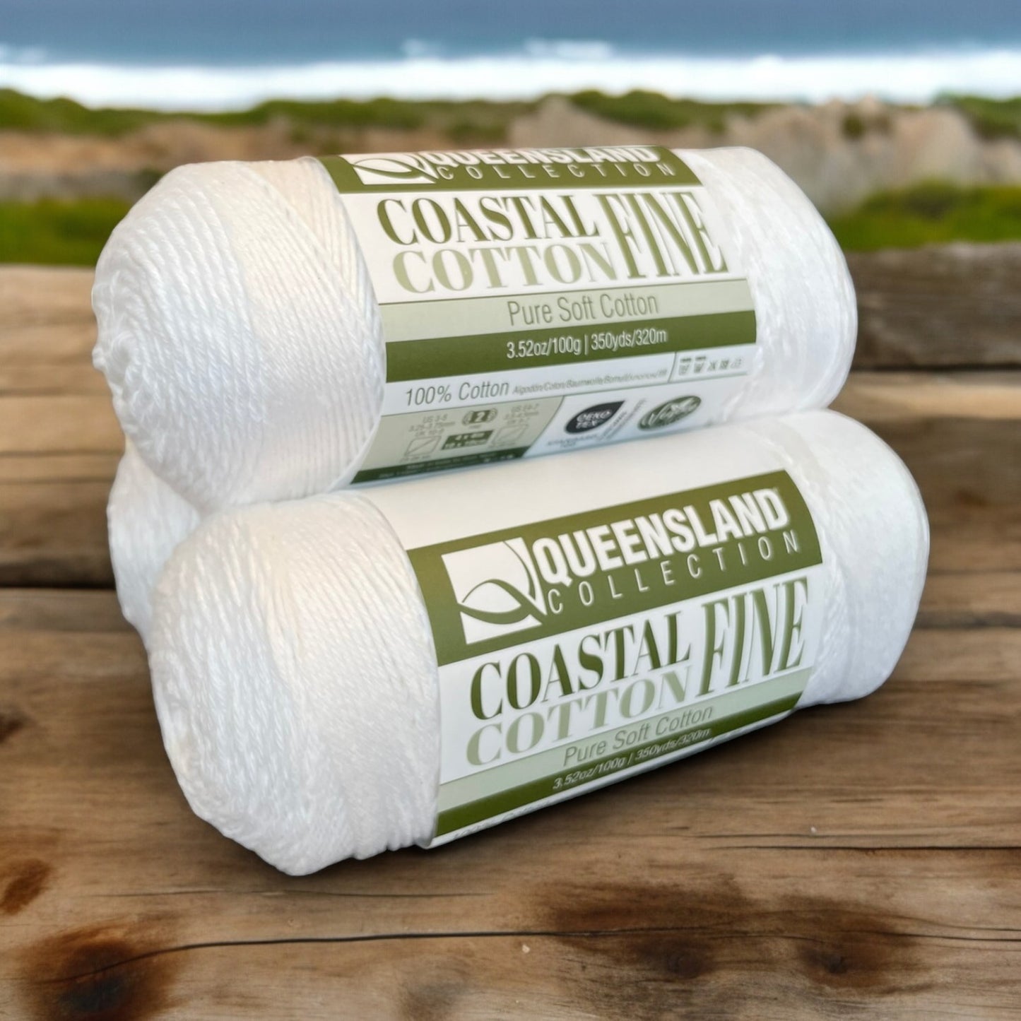 Queensland Coastal Cotton Fine - Porcelain