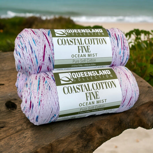 Queensland Coastal Cotton Fine Ocean Mist - Moeraki Boulders