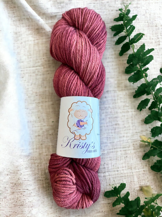 Burgundy - Non-Superwash Merino Worsted