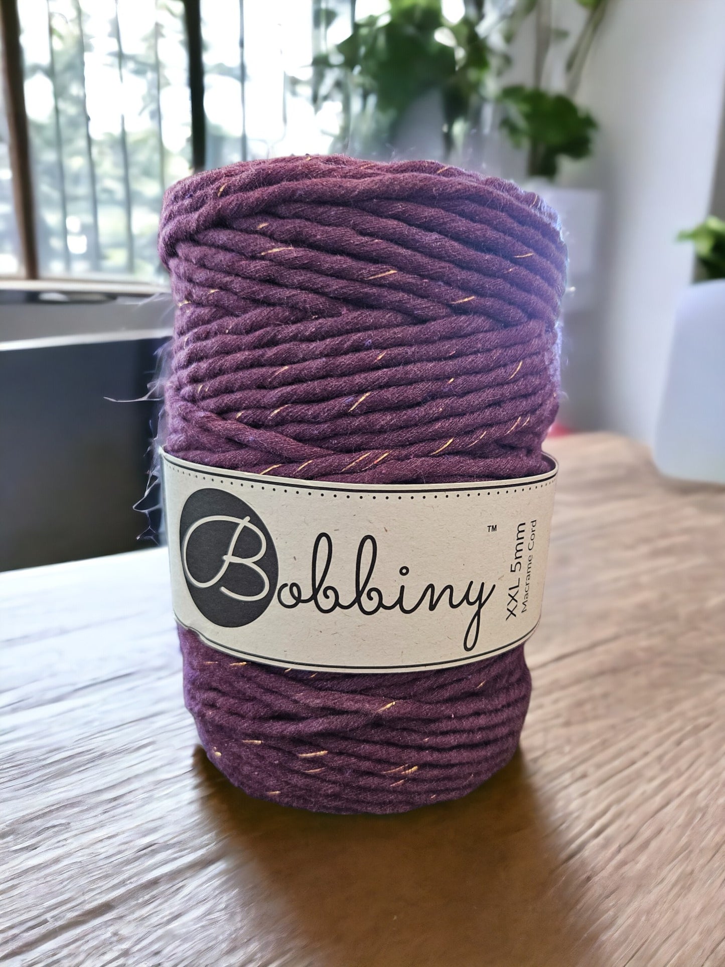 Golden Blackberry Macrame