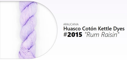 Araucania Yarns - Huasco Cotón Kettle Dyes