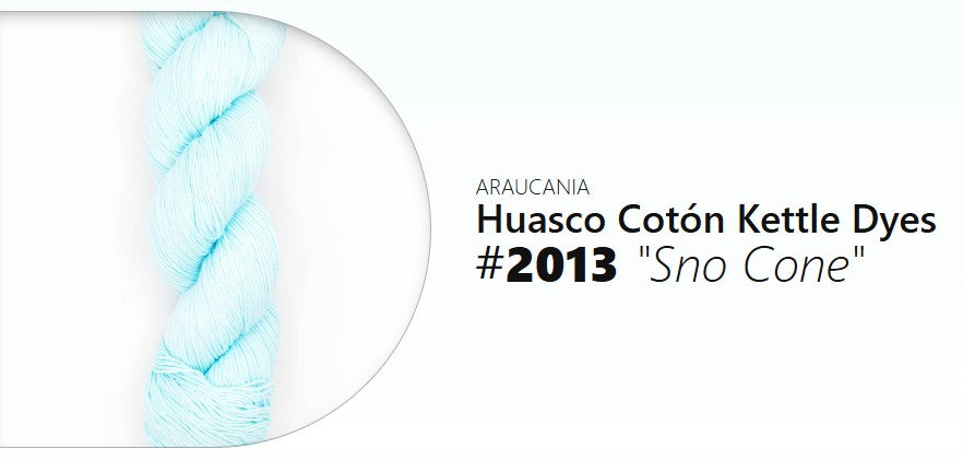 Araucania Yarns - Huasco Cotón Kettle Dyes