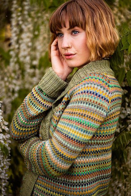 Sea Glass Cardigan Knit Along